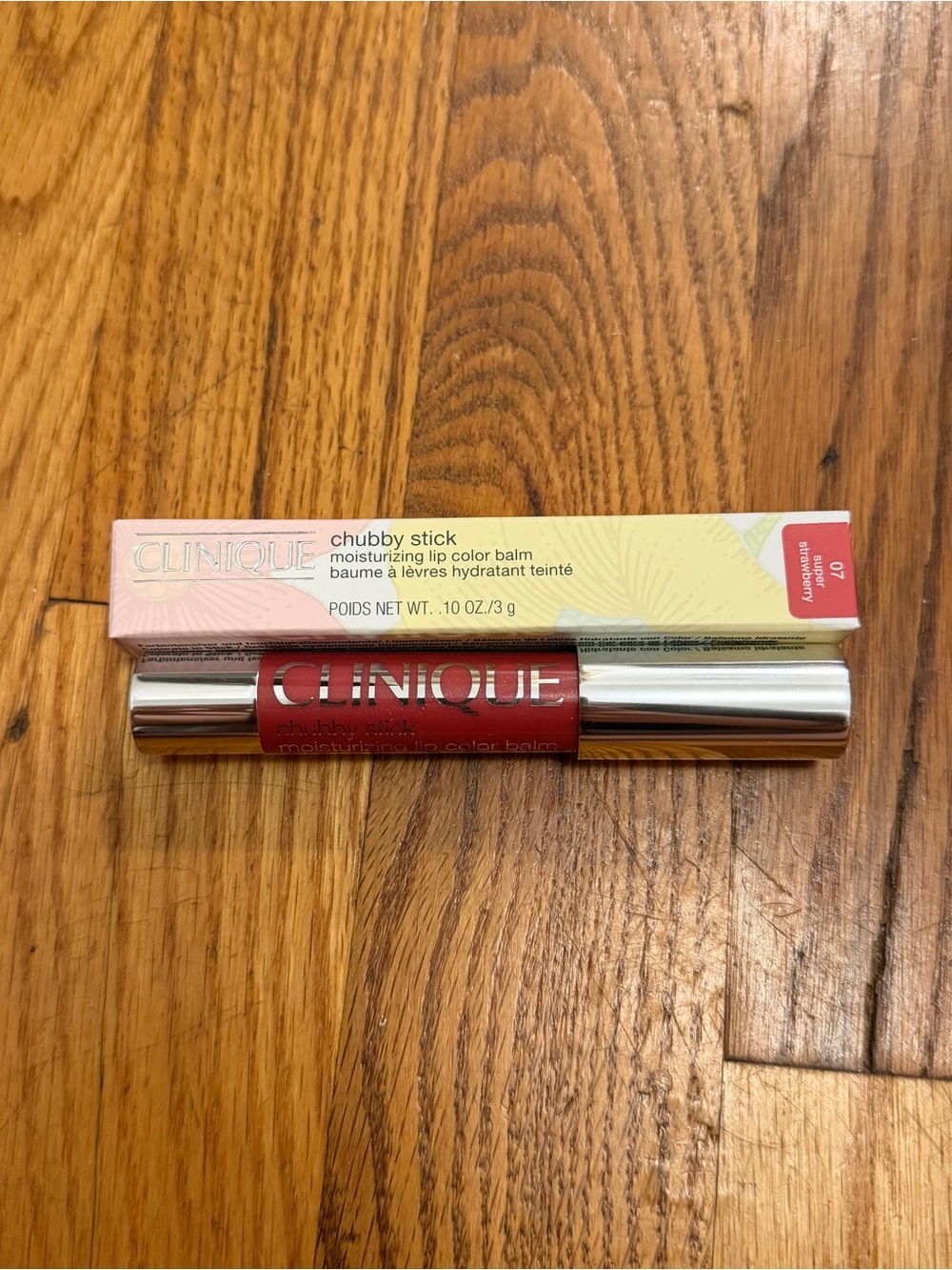 Clinique Chubby Stick Moisturizing Lip Color Balm — Super Strawberry